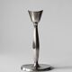Cohr Silver Plated Candlestick, Denmark, 1960s