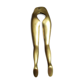 Casse-noix jambes nues bronze doré