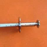 Stainless steel ice/sugar "crab" tongs Push button / 3 prongs