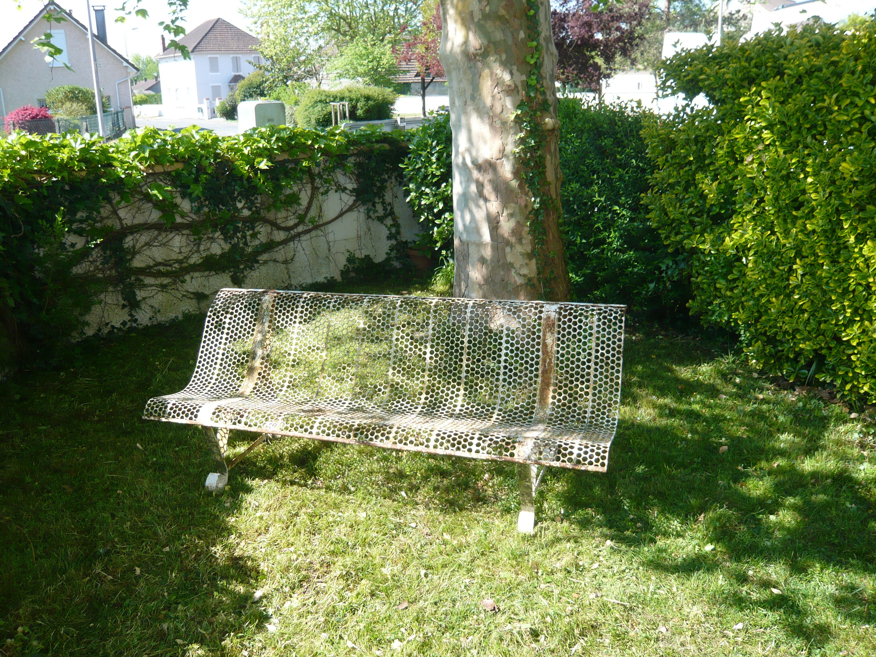 Vintage garden bench