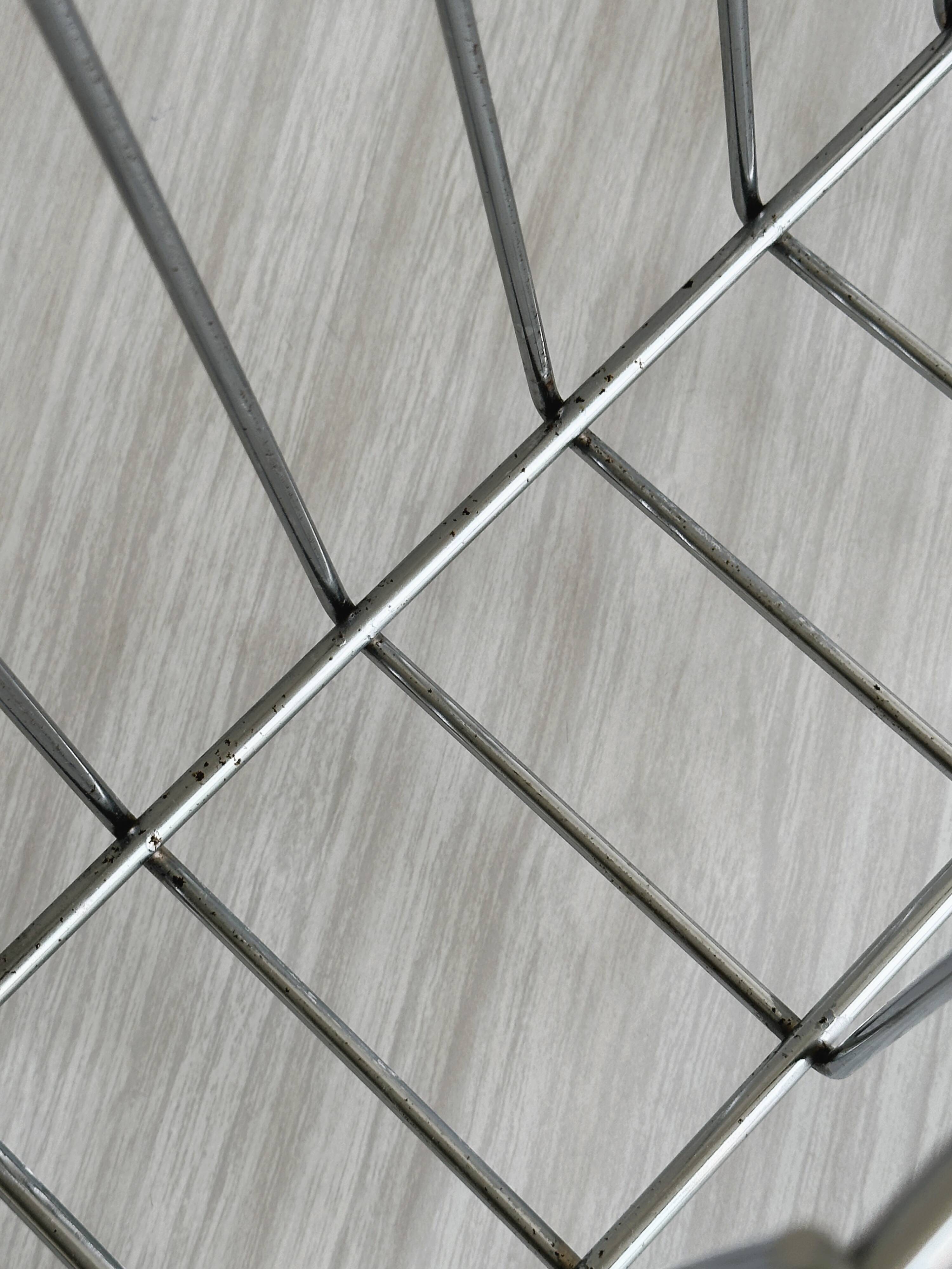 Silver metal bookend