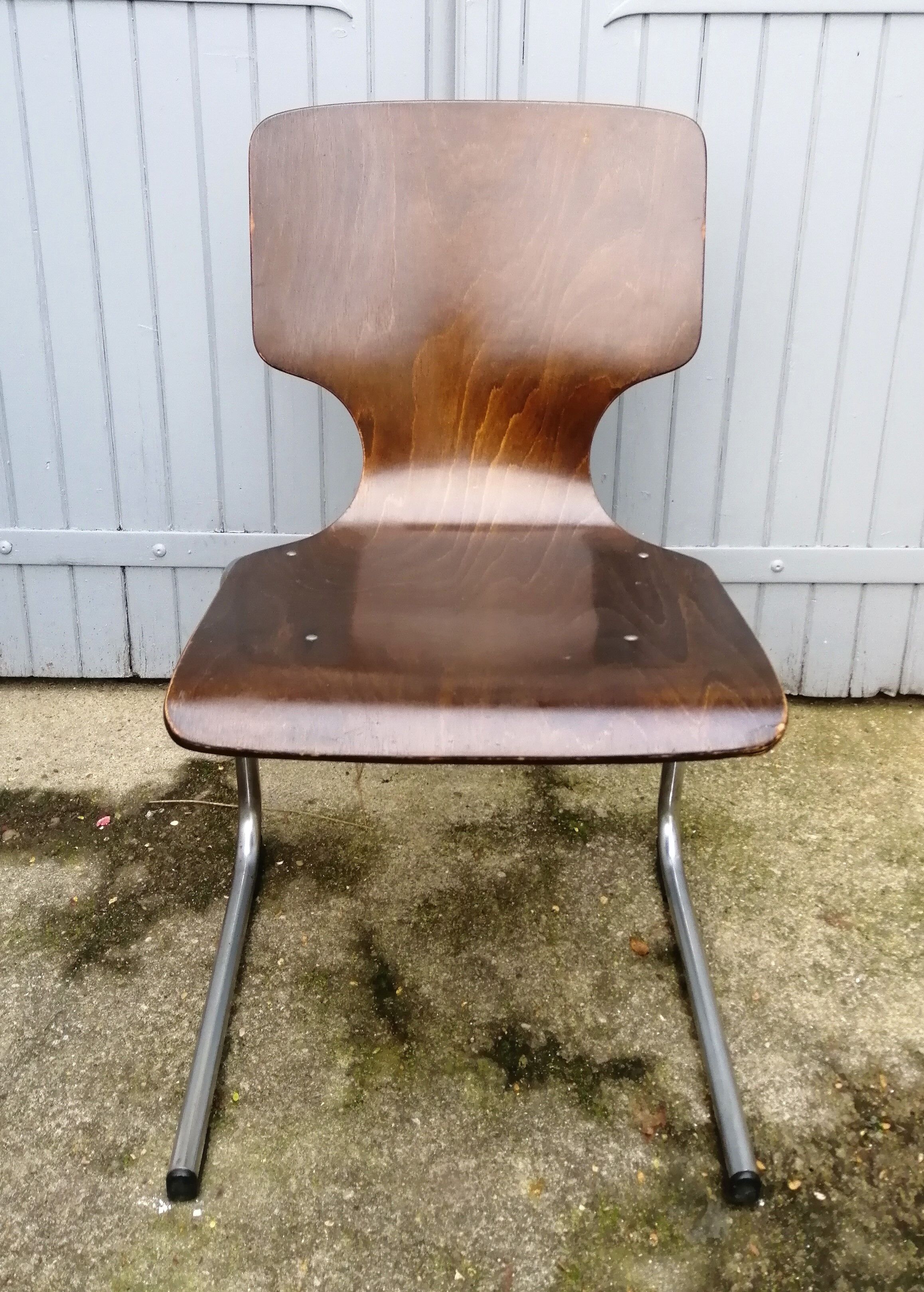 Suite of 6 chairs by Elmar Flàtotto for Pagholz 70s