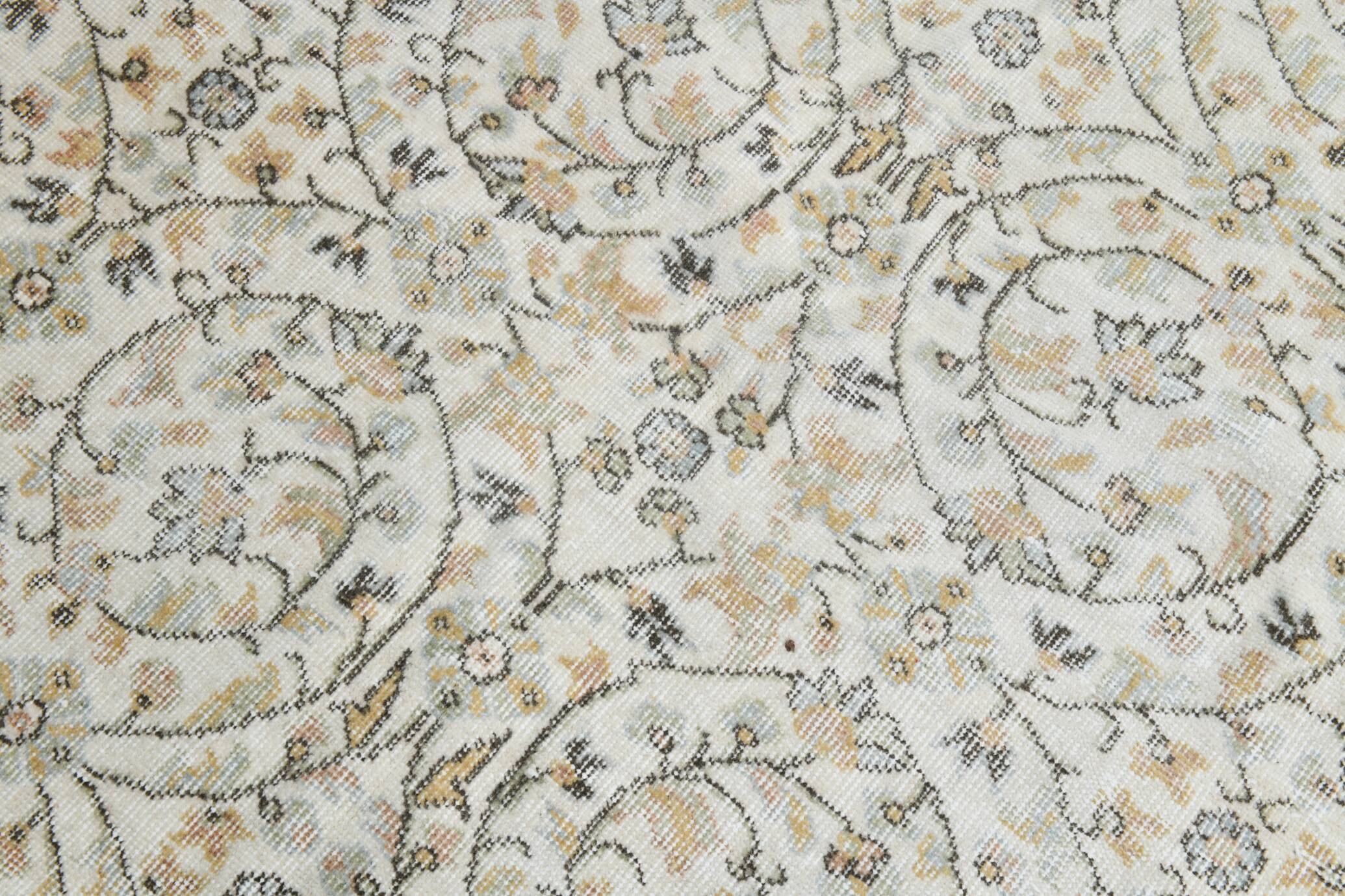 Soft Color Classic Oushak Vintage Rug, 180x290 Cm