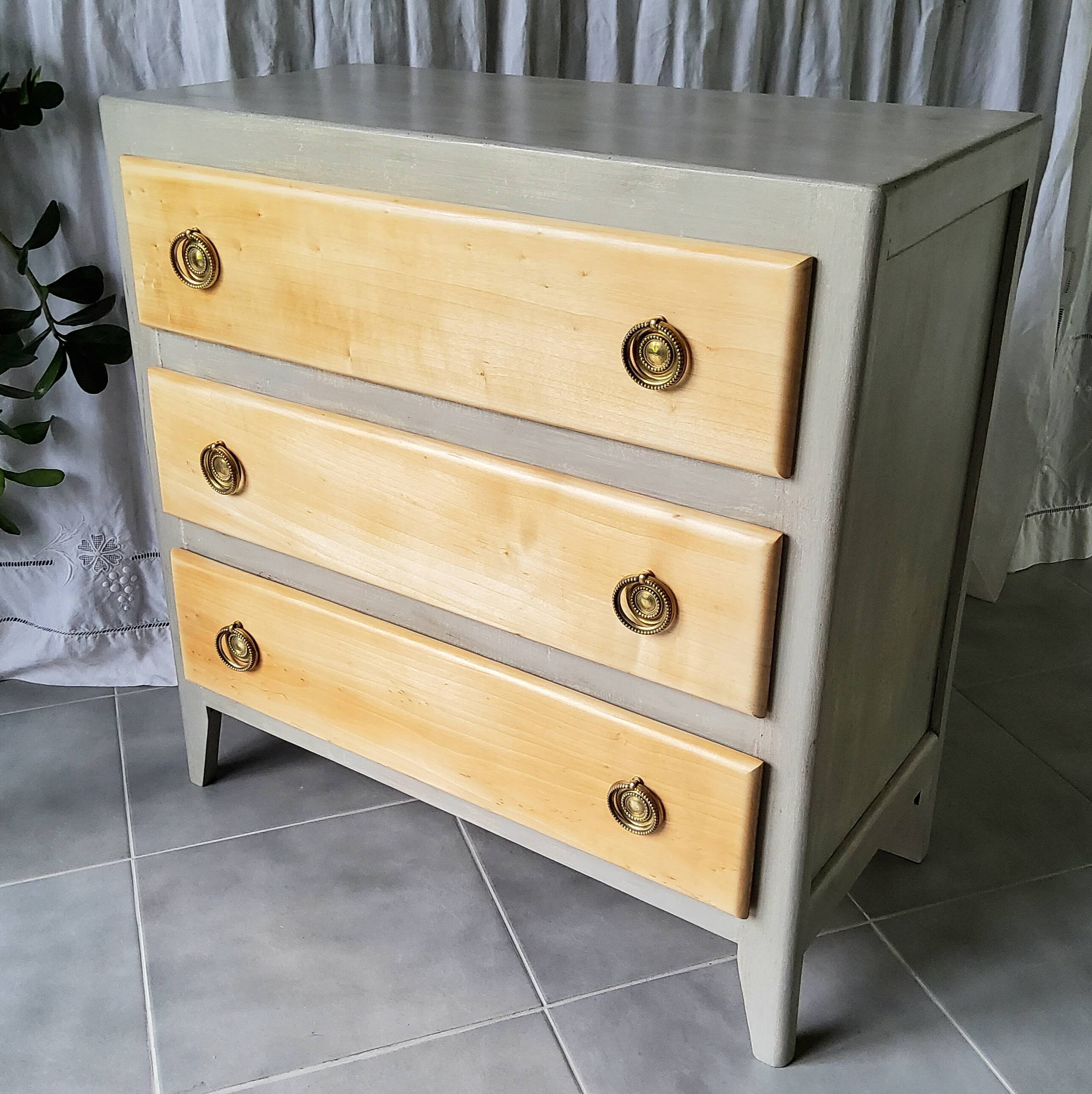 Commode en bois peint, 1950