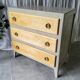 Patinated chest of drawers