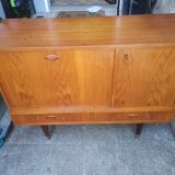 Low buffet, vintage, Scandinavian style in teak