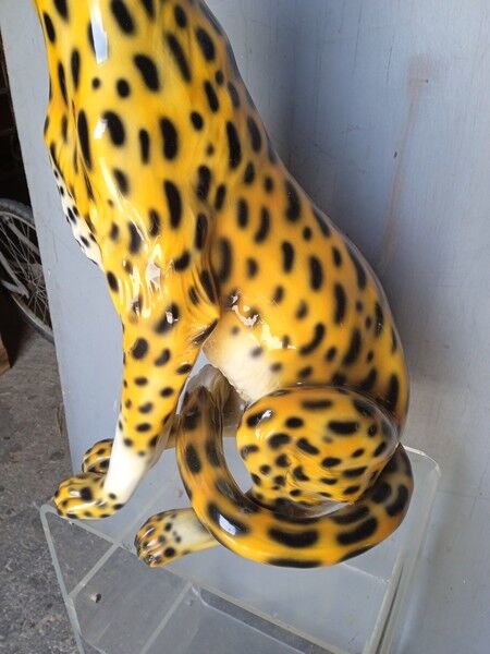 Leopard / ceramic panthere 1970s