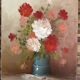 Robert Cox (1934 - 2001) - Still Life Painting Bouquet of Flowers