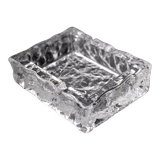 Ice ashtray by Antonio Imperatore, murano glass, Italy, 1970