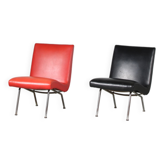 Pair of Walter Knoll “Vostra” Chairs for Knoll, Germany 1947