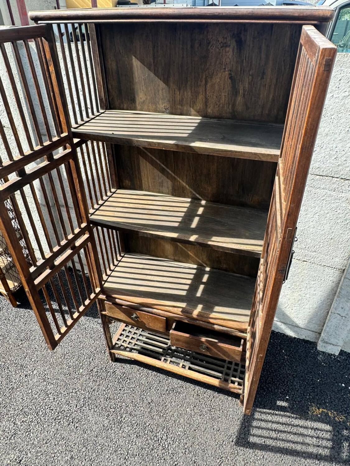 Chinese scholar's furniture circa 1900 in exotic wood