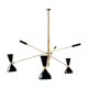 Chandelier Pendulum Moonlight 3 Arms Black