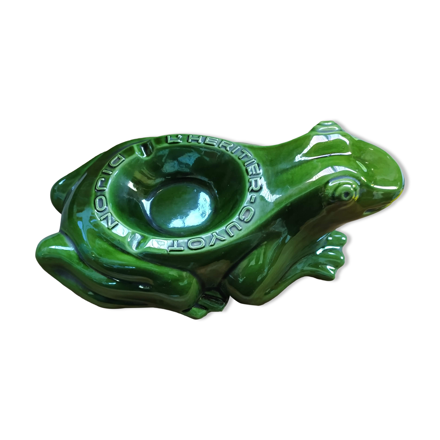 Frog ashtray L'Héritier-Guyot Dijon