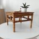 Vintage bamboo bedside table from the 70s.