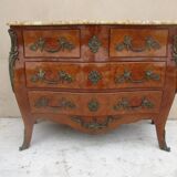 Dresser en marquetry style lLuis XV