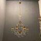 Lustre vintage en cristal 1950
