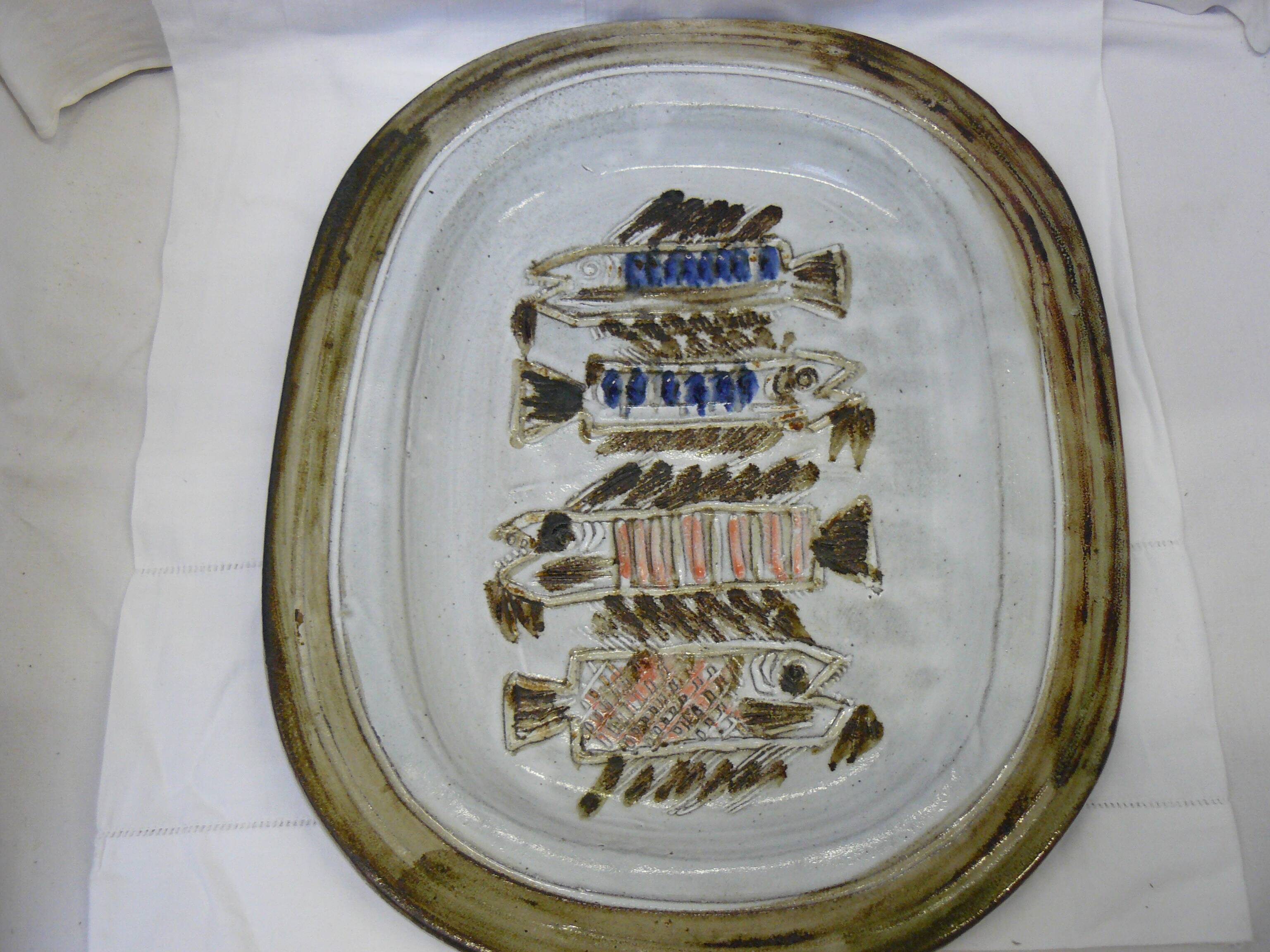 Albert Thiry decorative dish