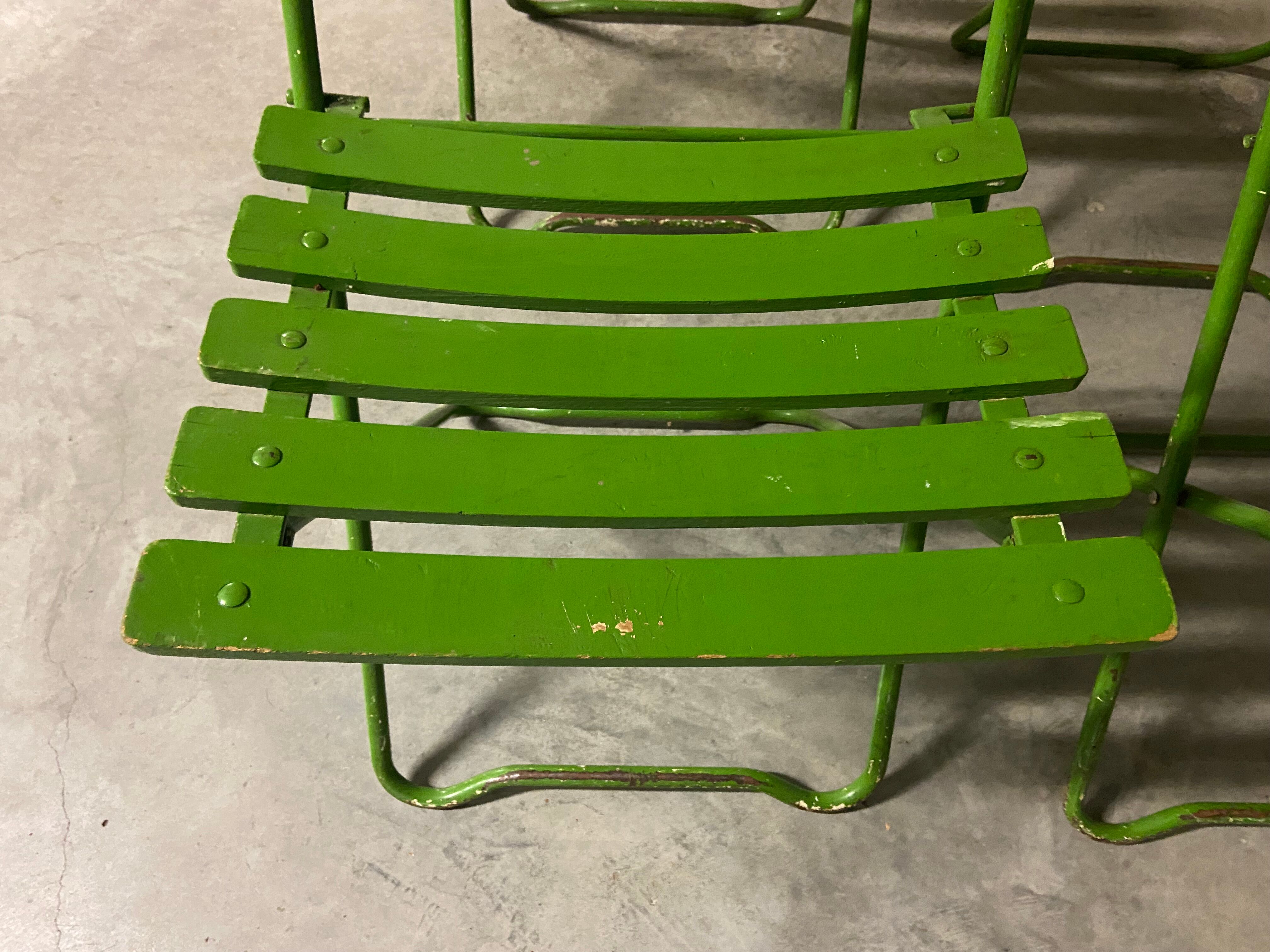Garden chairs 60s