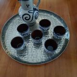 Ensemble pichet et 6 bolées
