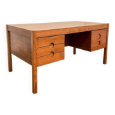 Bureau scandinave vintage en teck attribué à Christian Linneberg