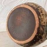 Large brutalist ceramic vase from West Germany, 1960s/1970s