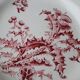 Assiette Gien chardon rose