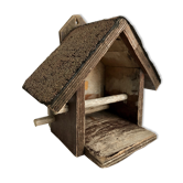 Bird feeder, garden in winter