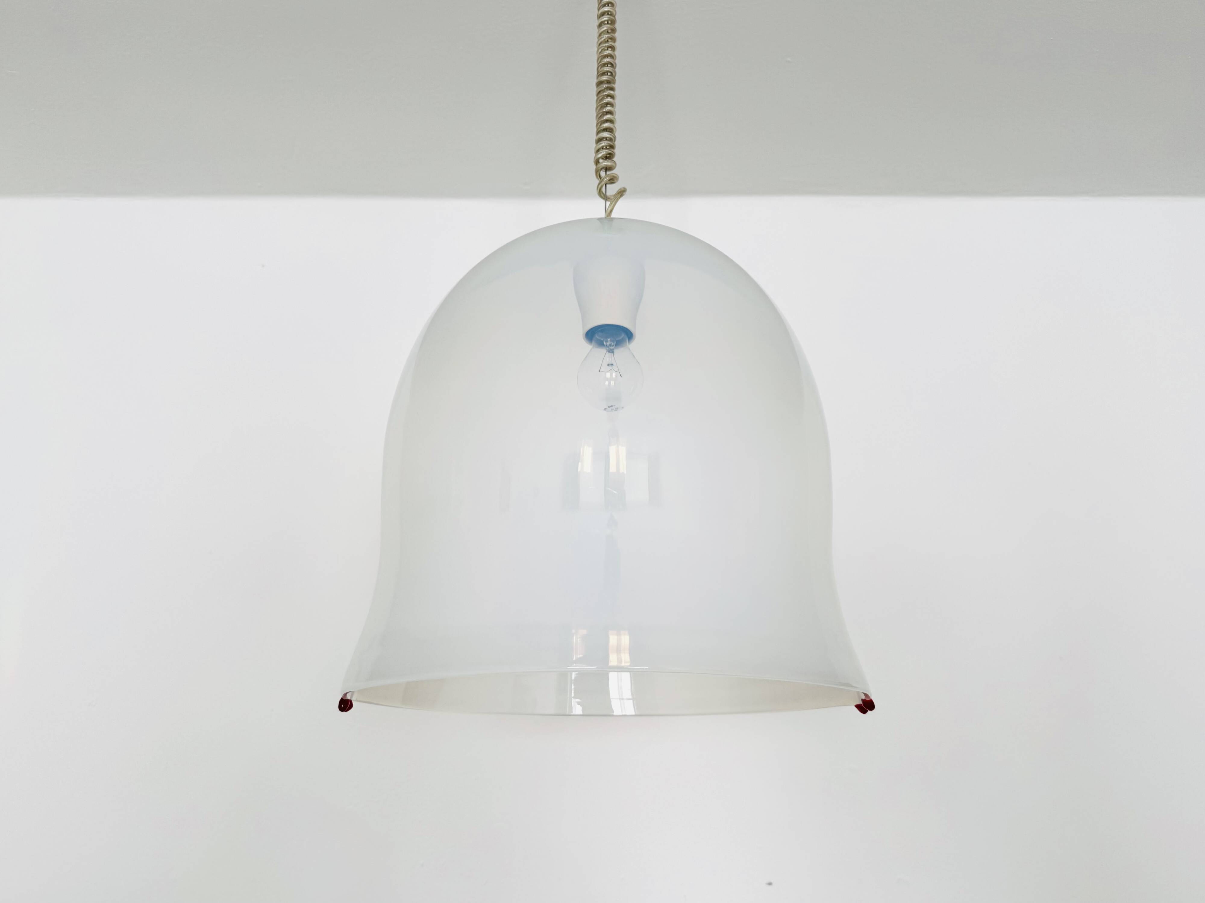 Murano Glass Pendant Lamp by Roberto Pamio and Renato Toso for Leucos