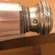 Saliere and pepper in solid silver cap