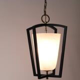 Lanterne suspendue Kalmar Vienna en laiton, style milieu du siècle, Autriche, années 1950