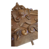 Solid wood pediment