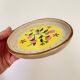 Handmade ceramic jewelry dish