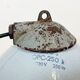 Industrial Grey Enamel Factory Lamp with Cast Iron Top from Zaos, 1960