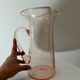 Glass decanter and mouth-blown, Biot 1960