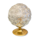 Glass "flower" globe lamp