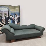 Art deco chaise longue lounge sofa 'Wave'