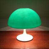 Mid-century green Italian table lamp Toledo by Luigi Massoni for Guzzini, 1960s.