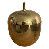Vintage golden ice cube apple 70