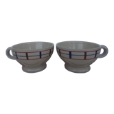 Lot de 2 bols basque avec anse
