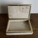 Travertine trinket box, Cerri Nestore, Italian work, 1970
