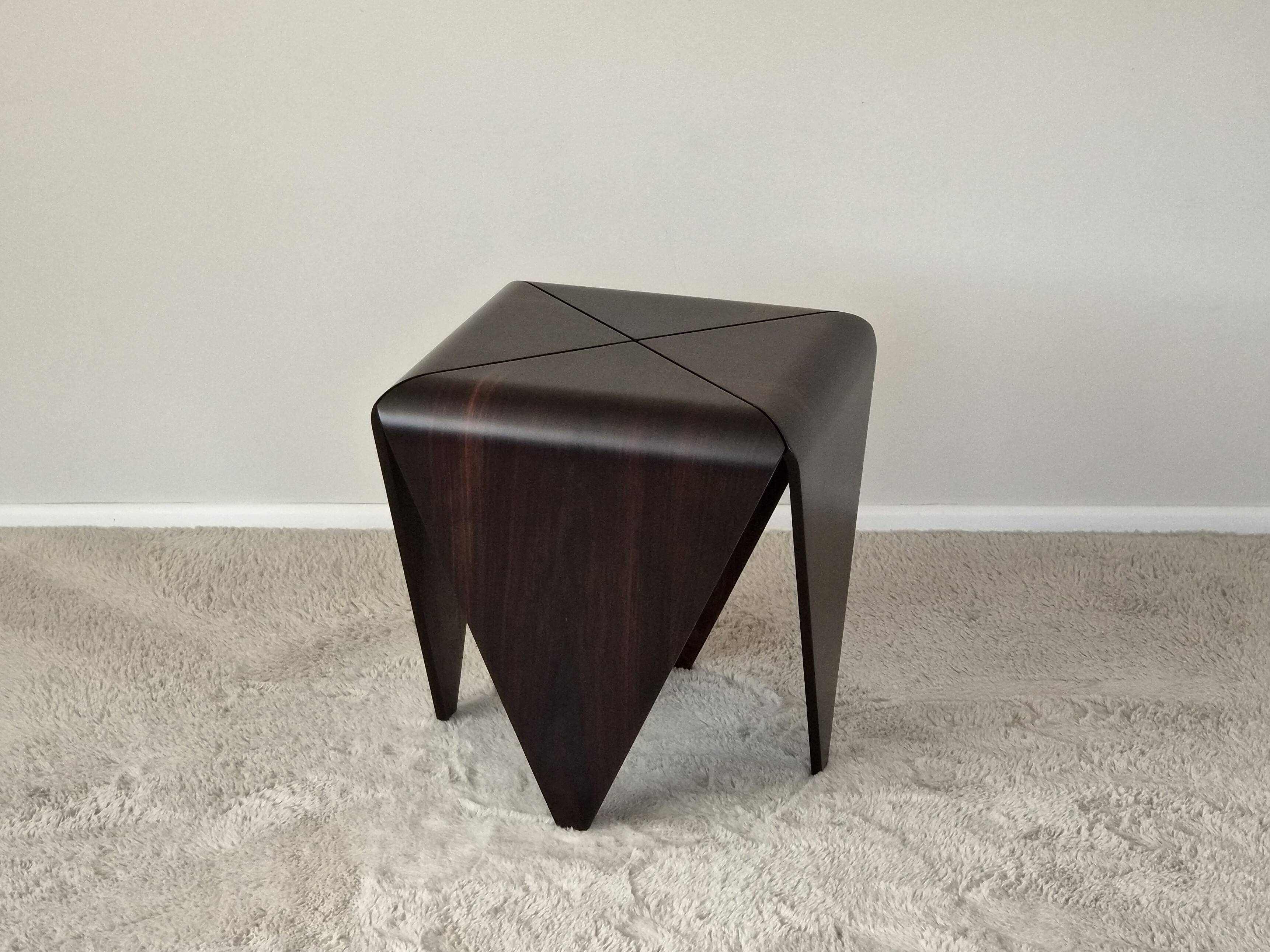 Petalas Side Tables by Jorge Zalszupin, Rosewood