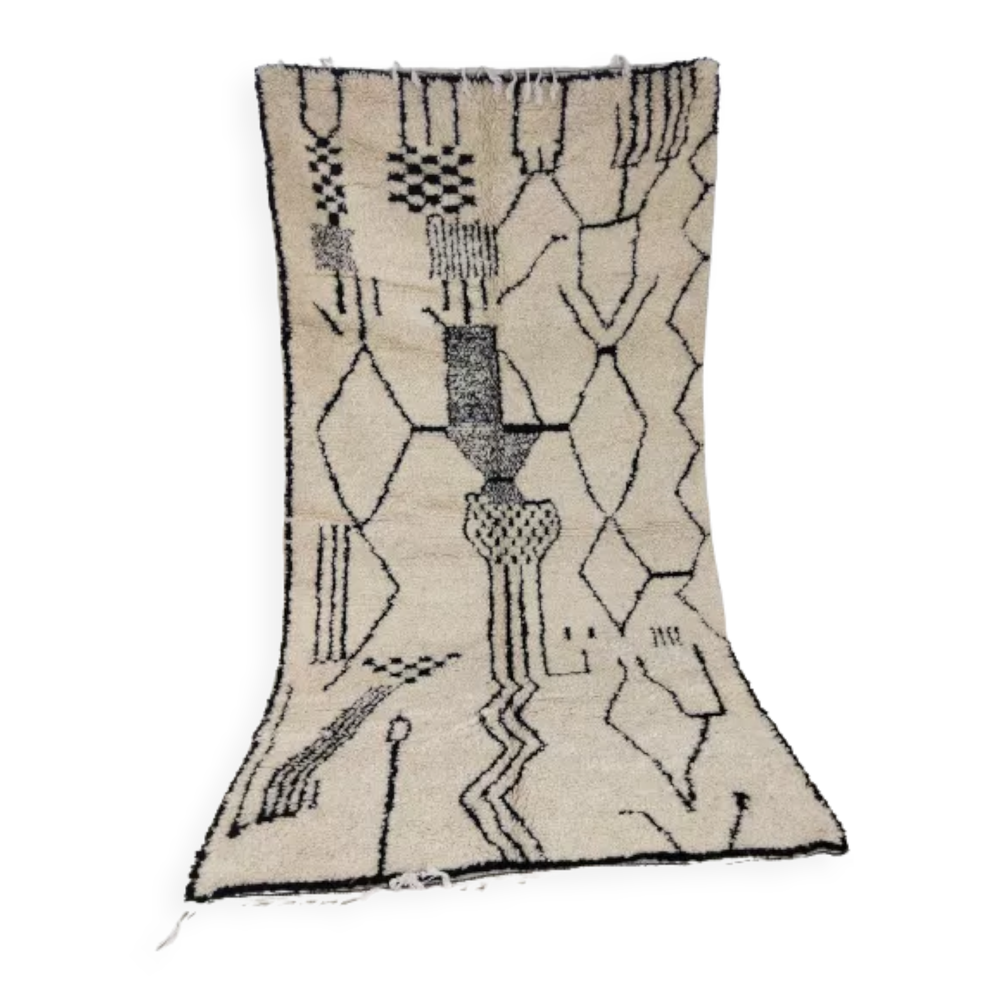 Moroccan berber carpet 278x150cm