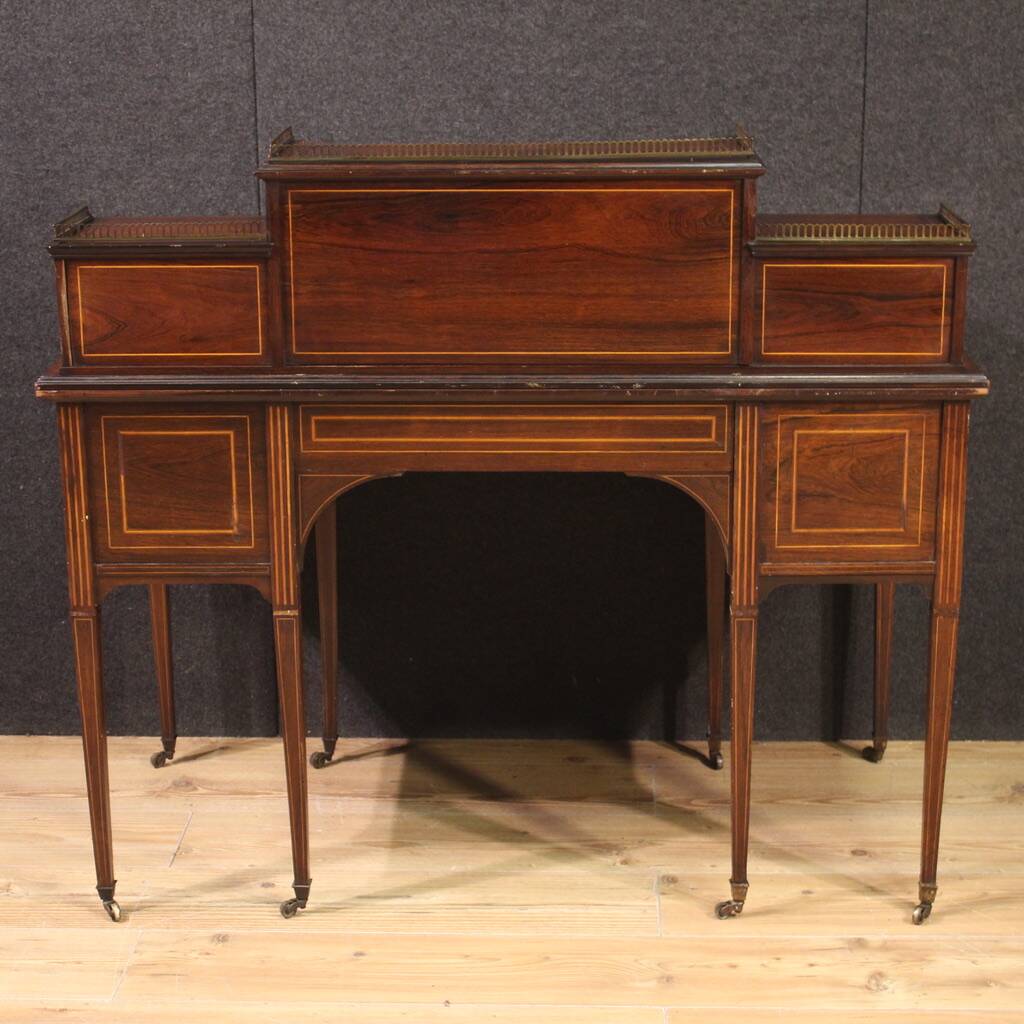 Elegant 19th century English writing desk