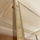 Plexiglas service with wheels