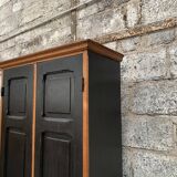 Vintage Parisian 2-door wardrobe, shoe furniture