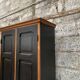 Armoire parisienne vintage à 2 portes meuble à chaussures
