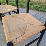 4 chaises Gessef par la manufacture Consorzio Sedie Friuli