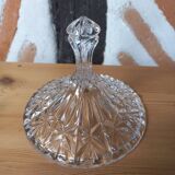Large glass candy box