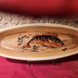 Large fish platter Granville Sarreguemines