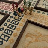 Ancient game of small horses and goose